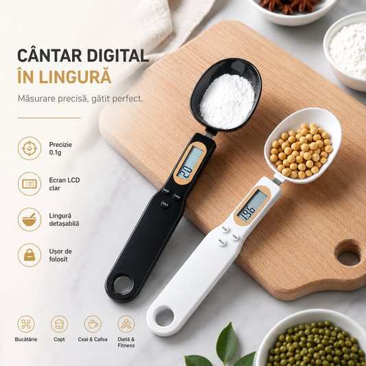 Lingură de măsurare digitală